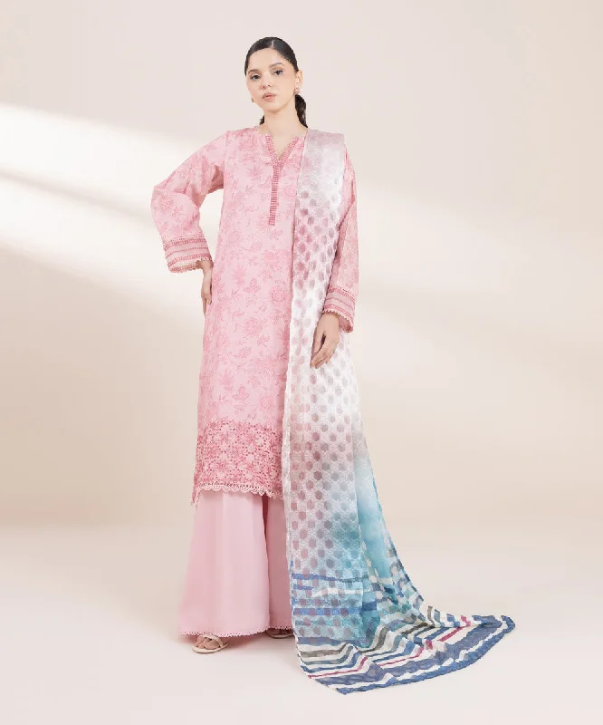 Printed Jacquard Dupatta