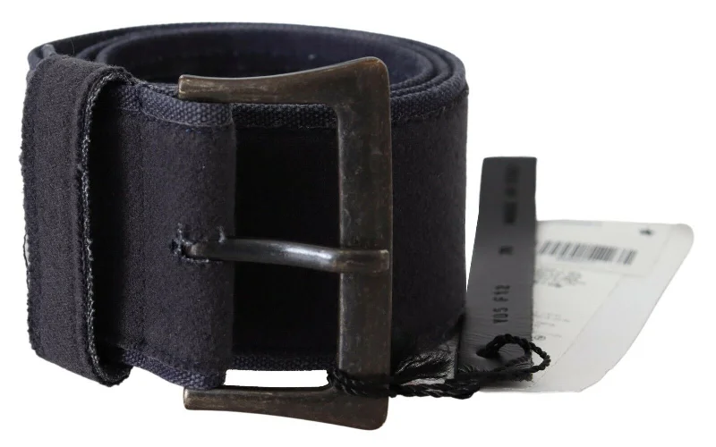 Ermanno Scervino  Wide Square Rustic Buckle Women's Belt