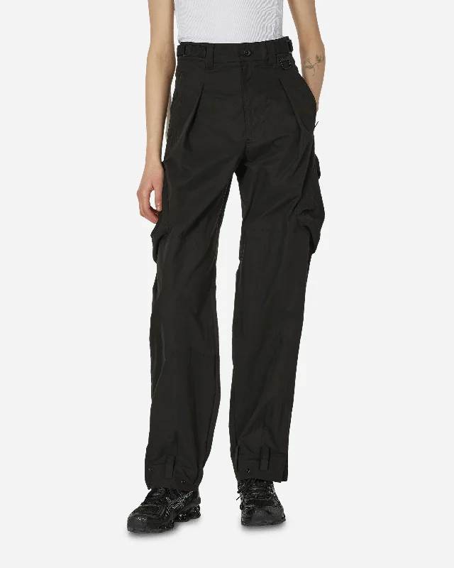 Military Cargo Pants Black