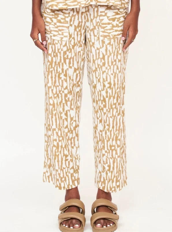 Mirth Tivot Slim Pant in Driftwood