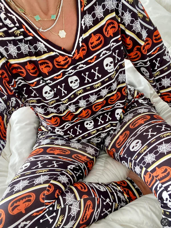 Halloween Spooky Pajama Set