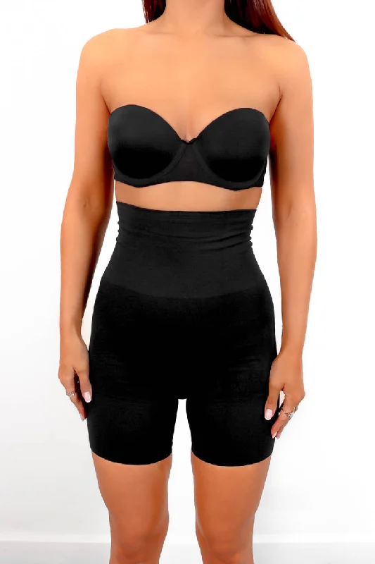 It's Under Control - Black Shapewear High Waist Control Shorts